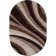 Oval Merinos Gavana carpet, size 200x400 cm, color Beige