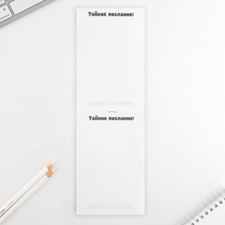 Gift set: Magic pen and notebook "for cheat sheets"-5