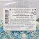Sprinking confectionery "pearls" blue, silver, 20 g