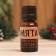 New Year. Essential oil for a bathhouse and sauna "with a light steam" aroma of mint, 10 ml
