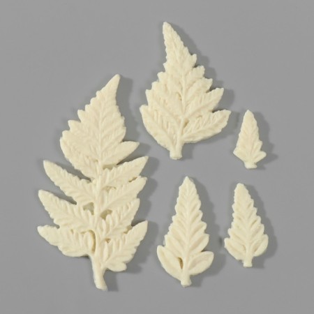 Silicone Mold "Grass Leaves" from 1x2 cm to 3.7x7 cm mix-3