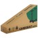 Baby scooter Graffiti Baby 24, Pu Pu 120/10 mm, green color