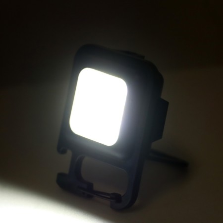 Autonomous lamp, mini, 150 mAh, 3 watts, 800 lm, 6500k, IP65, metal frame-10