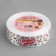 Atlase tape “Happy New Year!”, 25 mm, 23 ± 1 m, white color/red No. 001