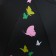 Mechanical female “bright butterflies”, 8 spokes, d = 95, black color