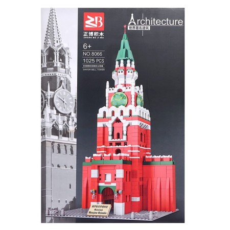 Designer "Architecture. Spasskaya Tower ", 1025 parts-3
