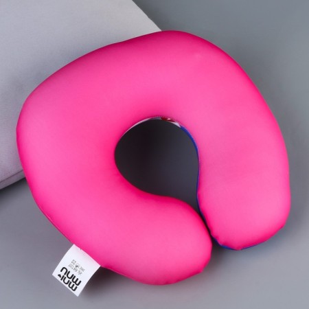Pillow for traveling anti -stress "Girl Blond"-2
