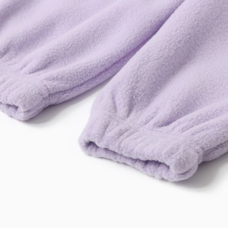 Children's costume (sweatshirt, trousers) minku lilac color, height 104-10