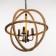 Bayerlux chandelier "Weaving" 4x40W E14 black 50x50x150 cm