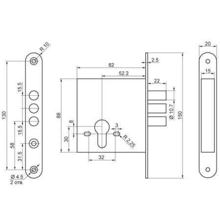 Soldemless Border Castle 1-2/11 89400, b/handles-1