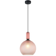 Светильник подвесной Coloure 1xE27 40Вт, размер 24,5x24,5x39-150 см, цвет чёрный