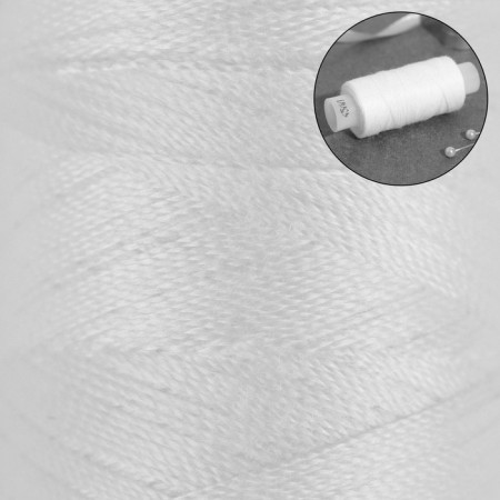 Threads 45LL, 200 m, white color No. 0101-1