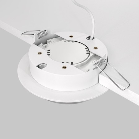 Building lamp Technical DL086-GX53-RD-WS, 1x15W, 11x11x5.3 cm, GX53, white color with silver-6