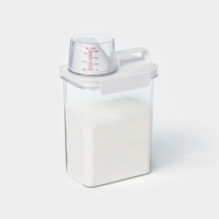 A container for washing powder and air conditioning, with a measured glass, 2300 ml-15