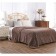 Anabel cover, size 160x220 cm, chocolate color