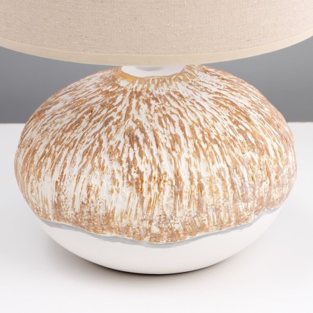 Camelia table lamp E27 40W white-beige 27.5x27.5x39.5 cm Risalux-3