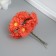 Decorative flower for creativity "Chamomile" Orange