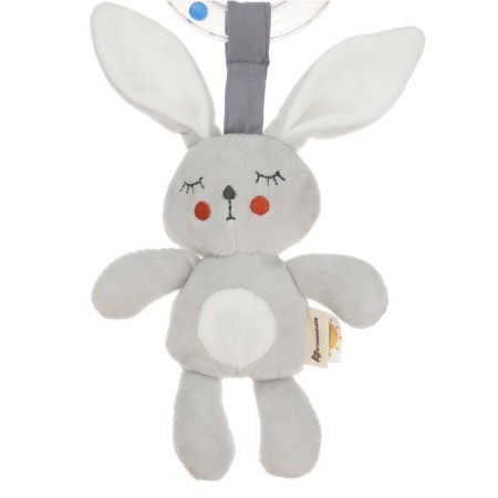 Suspension - Bonnie Bunny rattle, gap, squeak, rursing, on a crib, stroller, crumb me-16