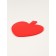 Mirror Heart (1) b/took 8.4*9.5cm/7.5*9cm leatherette/acrylic red package QF