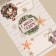 Stickers for a gift "Cozy New Year", 7 x 16 cm, New Year