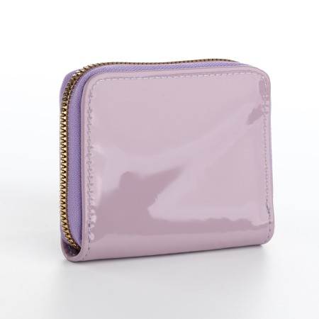 Women's wallet with lightning, lilac color-2