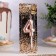 Candle in the Cake "European", number "4", 6 cm, pink gold