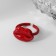 Ring "lips", red color, dimensionless