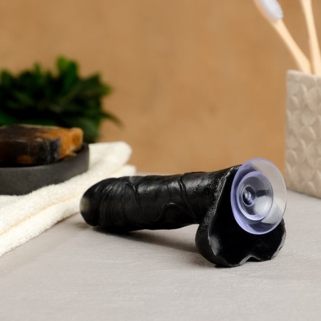 Figure soap "Favorite" on the suction cup 16cm, black 165-3