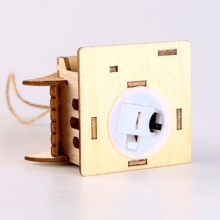 Light decor "New Year's house of the Snow Maiden" 5.9 × 8.3 × 7.5 cm, mix-3