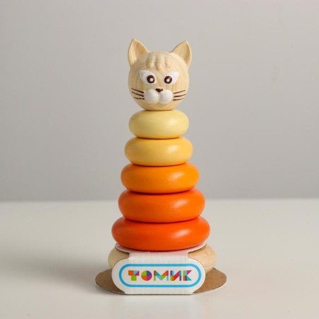 Pyramids "Color" kitten, 7 elements-5