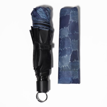 Mechanical “cell” umbrella, Eponge, 4 additions, 8 knitting needles, r = 50 cm, color mix-11