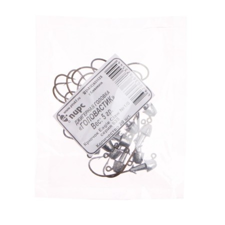 Jig head "tadpoles" with hook No. 1/0, 5 g-2