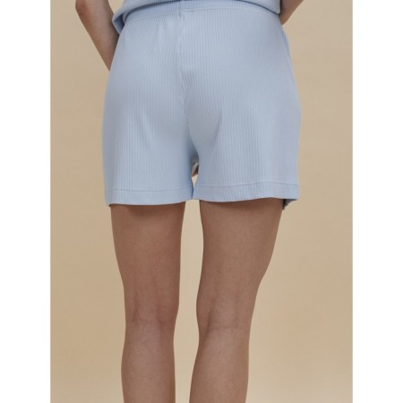Women's shorts, size XL, blue color-1
