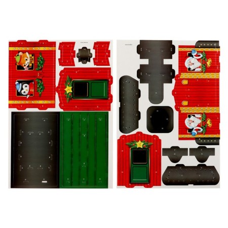 3D designer "New Year's Journey", with a garland, 87 details-4
