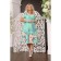 Women's dress, size 48, mint color