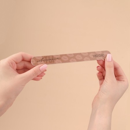 File - The emery “You are perfect!”, Abrasiveness 180/240, 18 cm-3