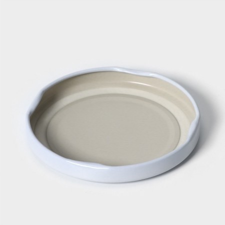 Canning cover, TO-66 mm, set 1250 pieces, metal, white color-2