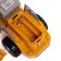 Excavator Radio -controlled "farmer", works from batteries