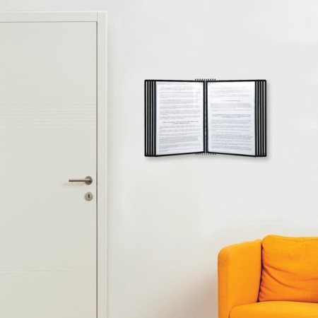 Desktop demosystem on 10 panels, with 10 black A4 panels, Staff "Profit" 238218-6