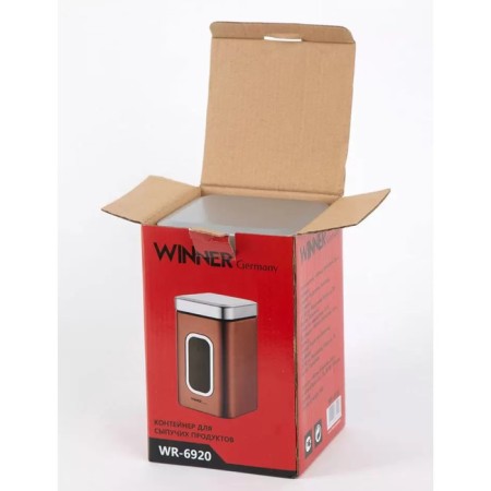 Container for bulk products Winner, 1.88 l, size 11.8x11.8x18.8 cm-5