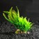 Aquarium artificial aquarium plant on a stone stand, 17 x 14 x 16 cm