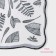 Liben -40 × 60 cm, gray color rug.