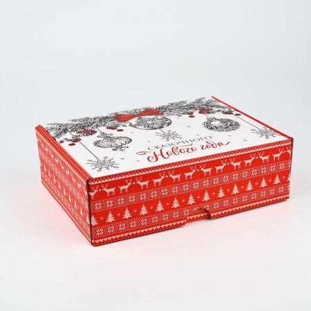 Box a gift New Year's folding “Fairytale New Year”, 30.7 x 22 x 9.5 cm, New Year-2