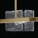 Ice lamp, size 29x91.5x105 cm, 160W 4xe14 IP 20