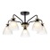 Suspended chandelier Ambrella Light, Modern, TR9571, 5HE27, Black Color