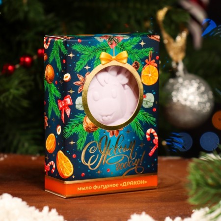 Soap toilet, figure "Dragon", Happy New Year! 60 g
