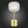 ST LUCE bedside lamp. SL1154.314.01. Gran. 1x60 watts, E27, 20x20x44 cm, brass color