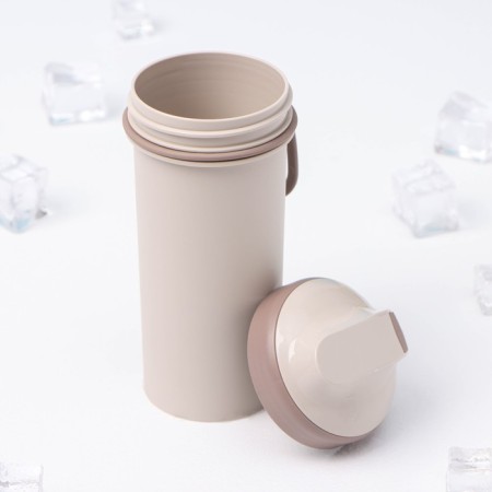 A bottle for cold drinks with a loop, 400 ml, the color is lightweight-3