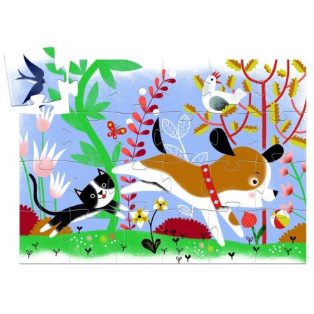 Puzzle Djeco "puppy", 24 elements