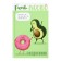Diary of a low -up A5, 128 sheets in the Avocado and Donut cage, solid cover, glossy lamination, block 55 g/m2